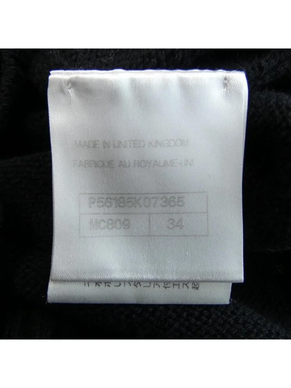 Chanel Cardigan Black